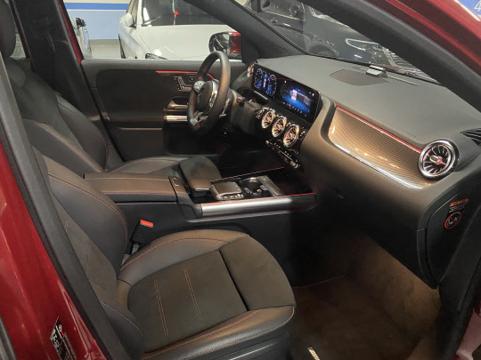 메르세데스 벤츠 GLA 250 1열. <이상현 기자>
